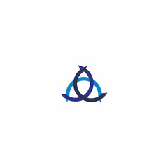 Triangle Abstract Logo