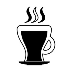 coffee cup drink isolated icon vector illustration design