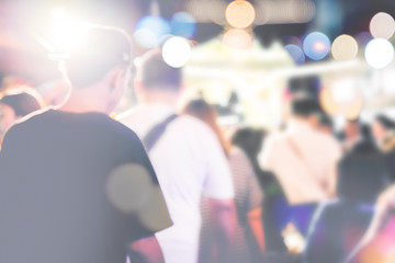 background blurred bokeh. Lights Ceremonies