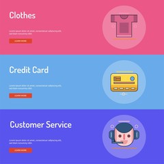 E-Commerce Conceptual Banner Design