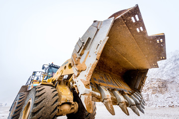 Fototapeta premium Big front loader