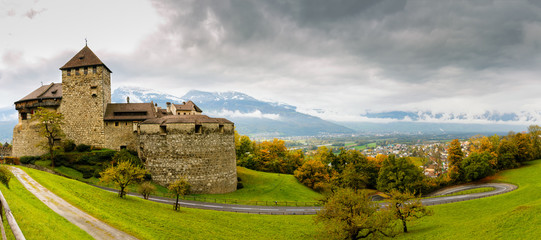 VADUZ, LEICHTENSTEIN - CIRCA 2015: Vaduz Castle