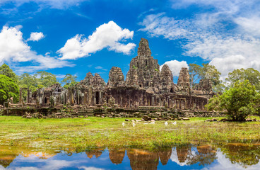 Fototapeta na wymiar Bayon Temple in Cambodia