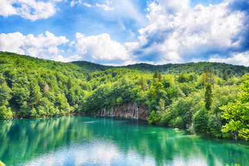 lake in mountains