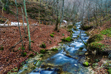 National Park mountain river Nera Beusnita