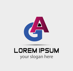 GA initial company group logo
