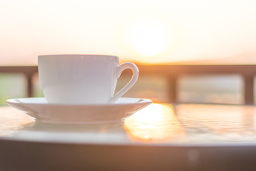 Coffee in morning