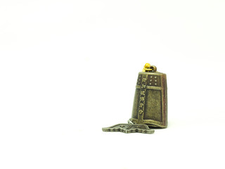 china amulet isolated in white background