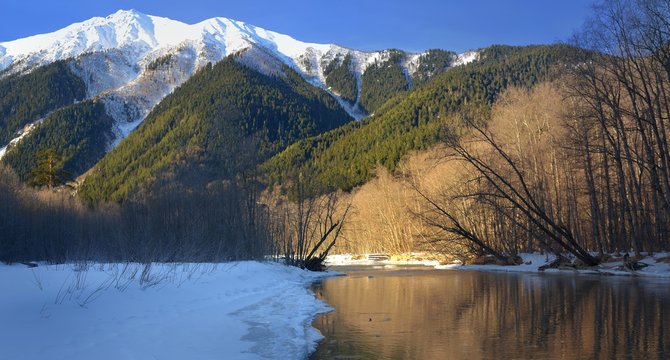 Morning in Caucasus