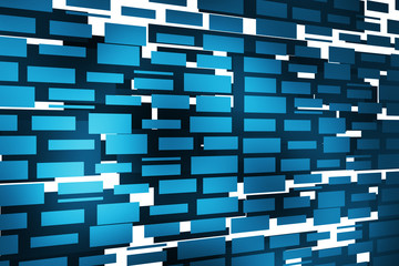 Background with numbers and letters, 3d illustration