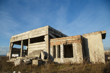 Abandoned industrial building 