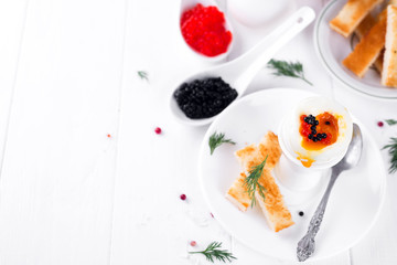 boiled egg for breakfast