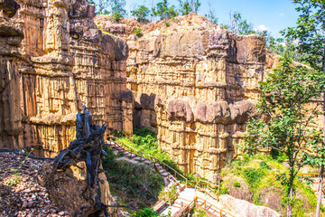 Pha Chau at Mae Wong national park in Thai