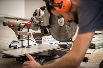 male boards, and miter saw