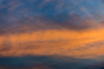 Naklejka na ściany i meble Beautiful Sunset sky background wallpaper