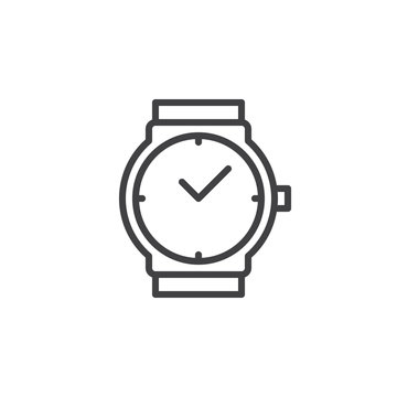 Black and white watch logo hot sale