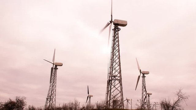 timelapse windmill odessa ukraine
