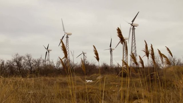 timelapse windmill odessa ukraine