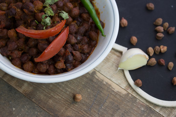 Indian spicy chana