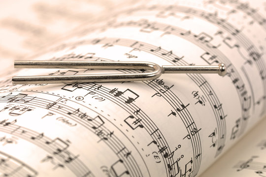 Stimmgabel, Diapason, Kammerton, Musik