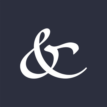 Ampersand vector illustration