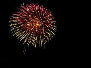 Fototapeta premium feu d'artifice