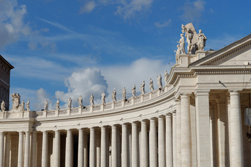 San Pietro in Vaticano, wonderful Religiosity. Rome