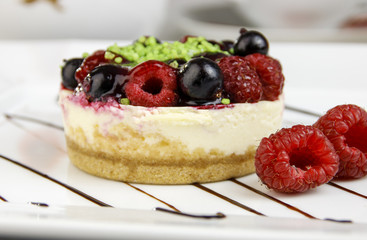 Käseküchlein mit Beeren