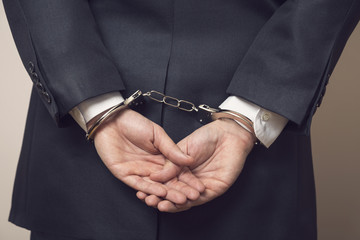 Under arrest