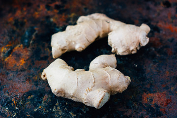 Organic ginger root