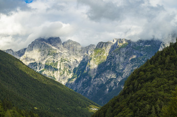 Obraz na płótnie Canvas Julian Alps, Slovenia, around Kranjska Gora