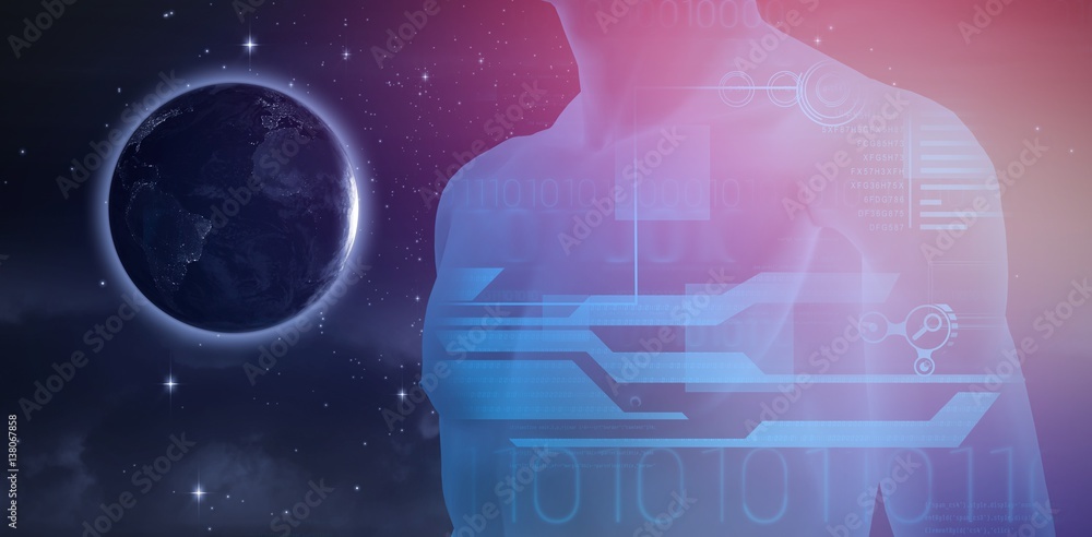 Poster composite image of interface