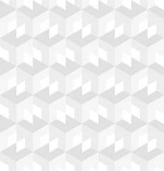 Fototapeta na wymiar Seamless Geometric white texture Pattern. Vector illustration.