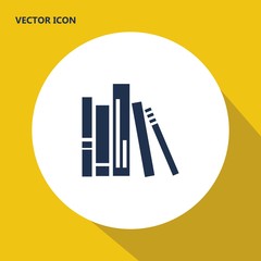 book spine vector icon