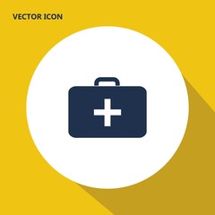 Fototapeta premium first aid vector icon