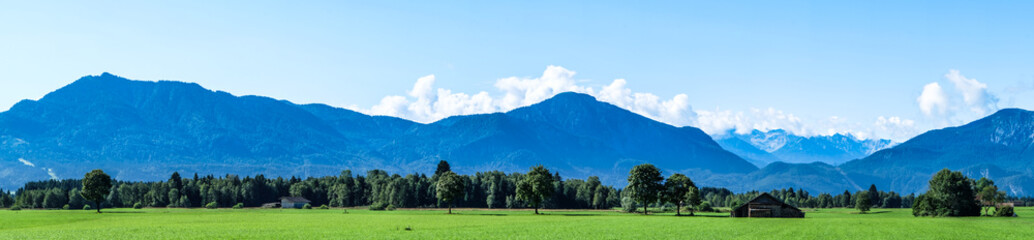 benediktenwand near benediktbeuern - bavaria - germany