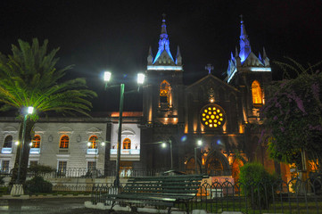 Church of Banos, Ecuador