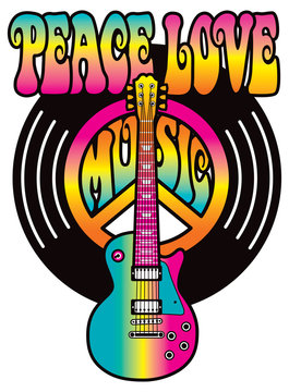 Vinyl Peace Love Music