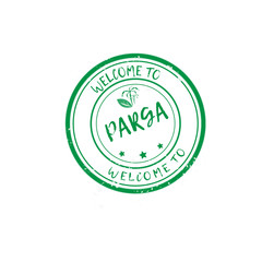 Welcome to Parga rubber stamp