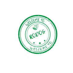 Welcome to Rodos rubber stamp