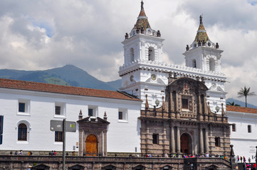 San Francisco Church in Quito, Ecuador