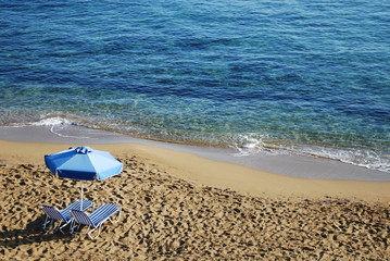 Fototapeta na wymiar Greece - Kefalonia - Ammes Beach
