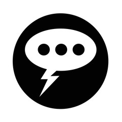 Fototapeta premium Speech bubble icon