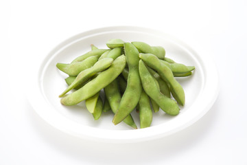 green soybeans