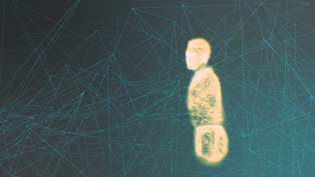 Zwei Gesch&auml;ftsm&auml;nner geben sich die Hand Animation