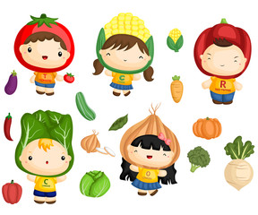 Vegetable Kids
