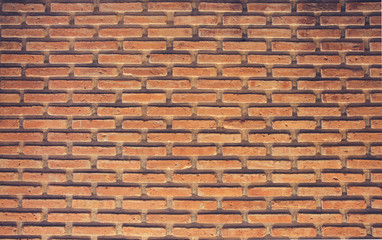 Obraz premium vintage Red brick wall background