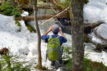 Randonnée pédestre en montagne (Adirondack)