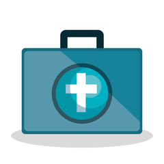 Obraz premium medical kit isolated icon vector illustration design