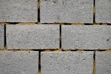 Nice background made of concrete blocks